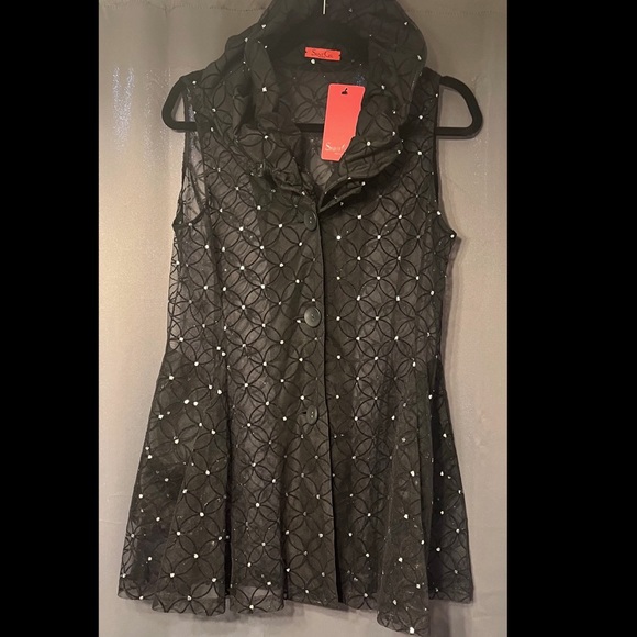 NWT Unique Blouse, Coverup, Dress - Picture 1 of 2